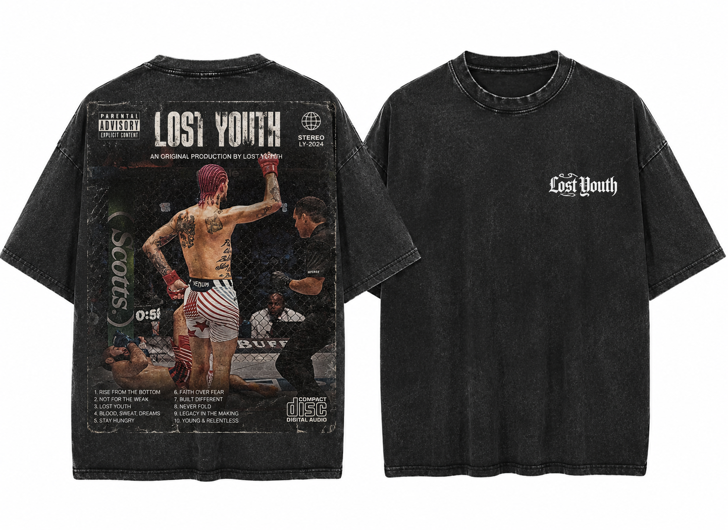 Lost Youth – “Young & Relentless” Sean O’Malley Tee