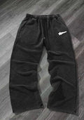 Men's Casual Loose-Fit Cotton Drawstring Waist Sweatpants