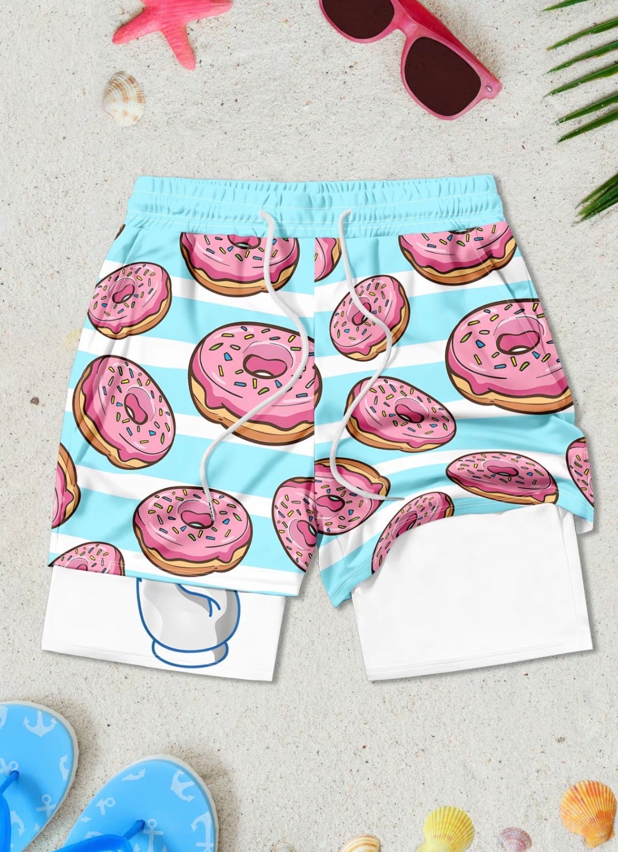 Men's Double-Layer Quick-Dry Shorts
