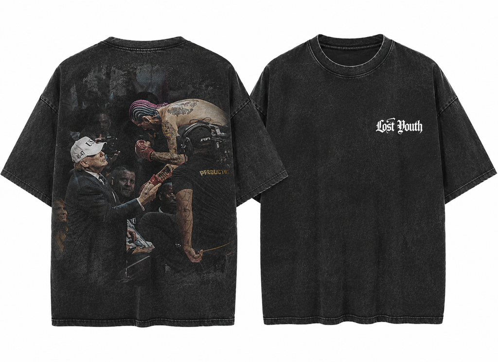 Lost Youth – “Young & Relentless” Sean o’Malley x Trump Vintage Tee