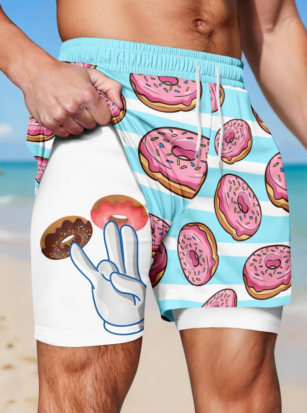 Men's Double-Layer Quick-Dry Shorts