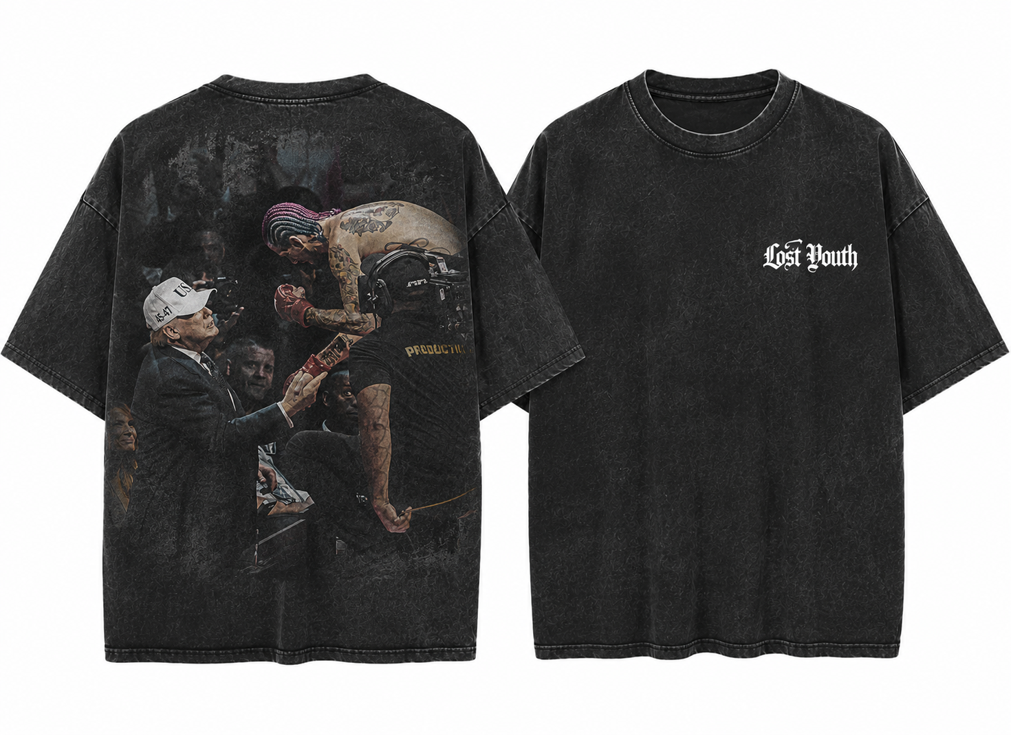 Lost Youth – “Young & Relentless” Sean o’Malley x Trump Vintage Tee
